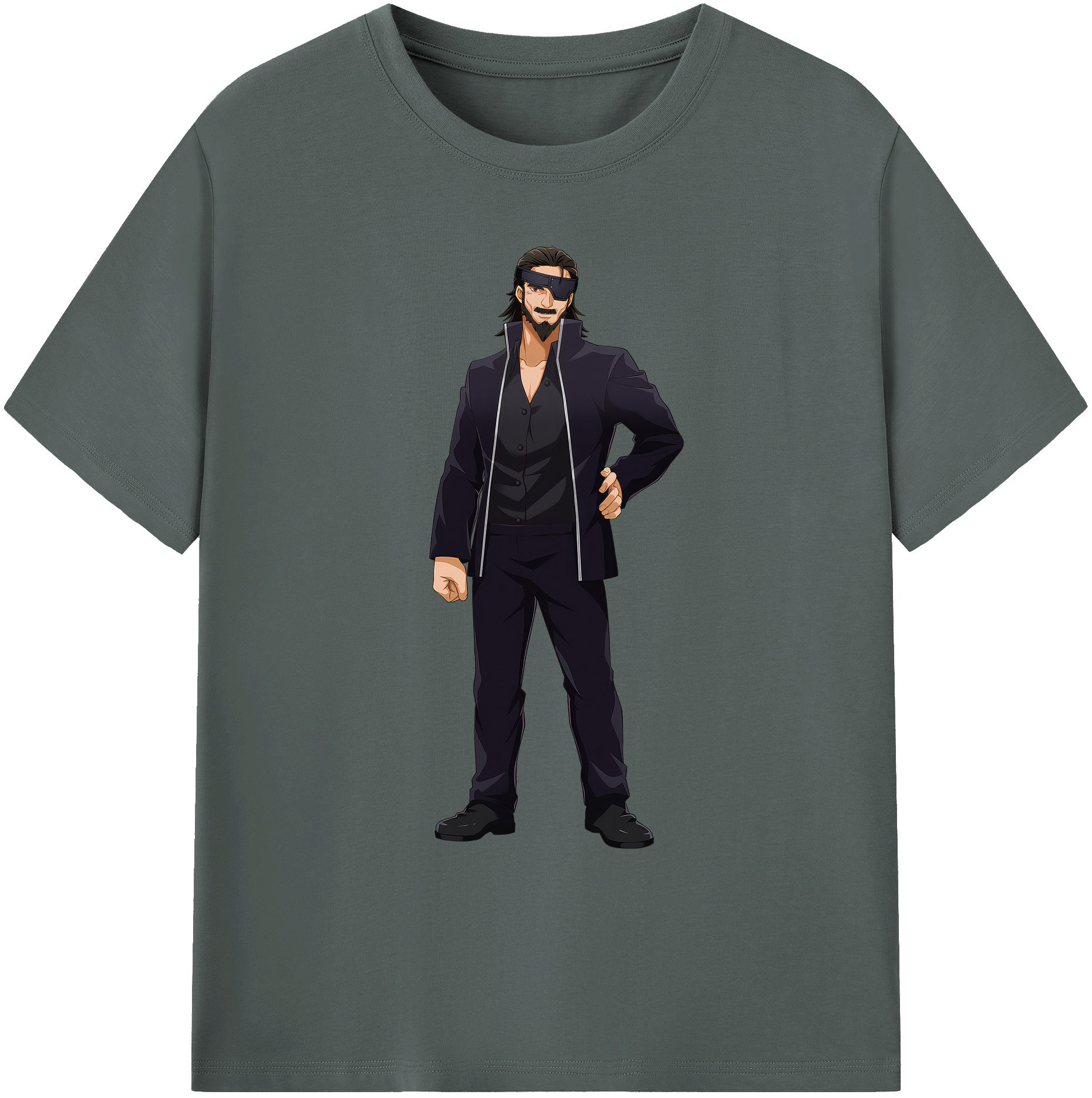 （画像用） 呪術廻戦 Jujutsu Kaisen 綿100％ メンズ半袖Tシャツ｜肌触りやわらか＆通気性